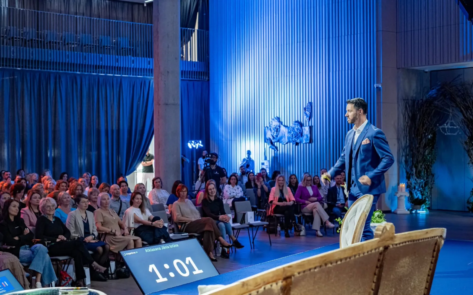 Jānis Brūns konferencē